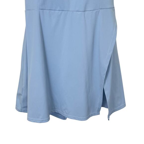 Tennis Pickle Ball Athletic Sleeveless Dress and Shorts Sky Blue Women's Sz M - Picture 4 of 12